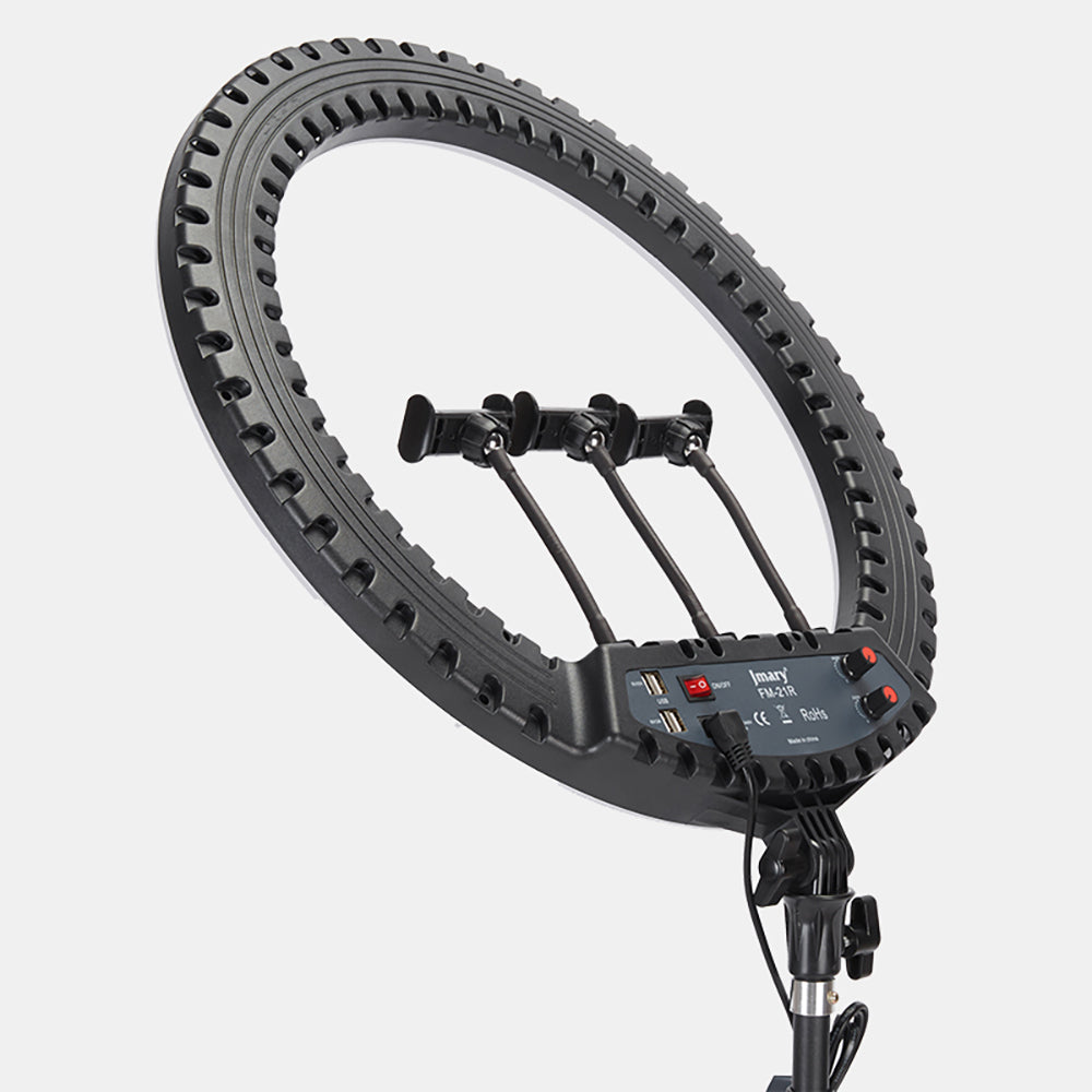 Jmary FM-21R Uzaktan Kumandalı 52cm Işıklı Telefon Tutucu Ring Light Jmary FM-21R Uzaktan Kumandalı 52cm Işıklı Telefon Tutucu Ring Light